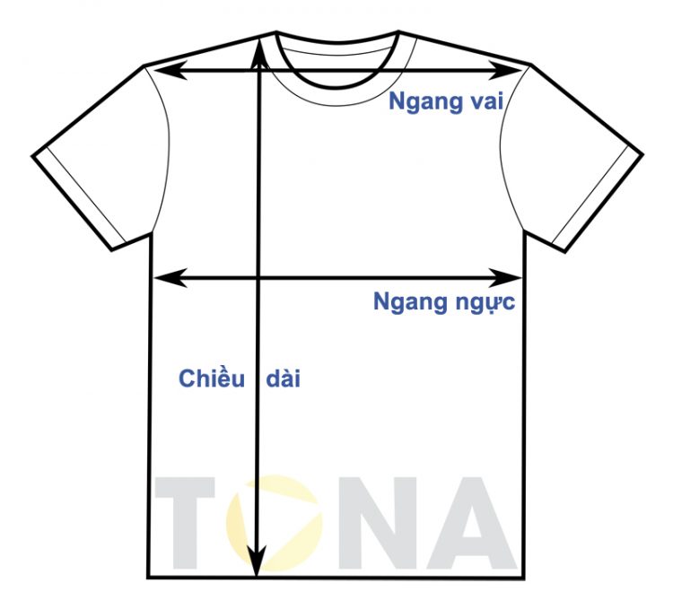 Cách đo các thông số kích thước để chọn Size áo thun chuẩn nhất