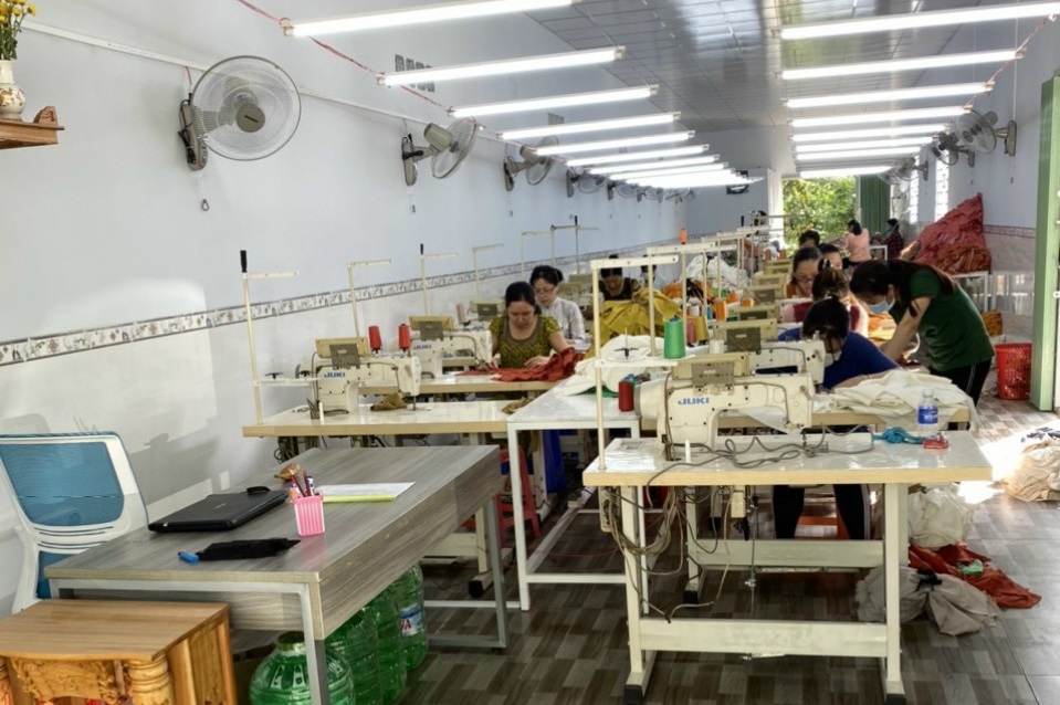 Tuyển thợ công nhân may có tay nghề tại Tiền Giang