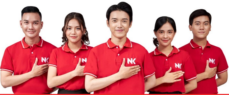 Đồng phục nhân viên siêu thị điện máy Nguyễn Kim