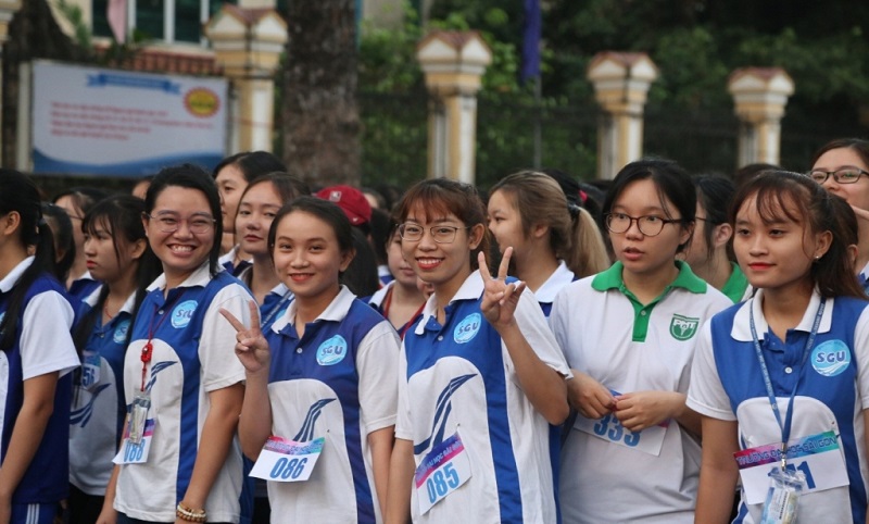 Mẫu đồng phục sinh viên trường đại học Sài Gòn SGU
