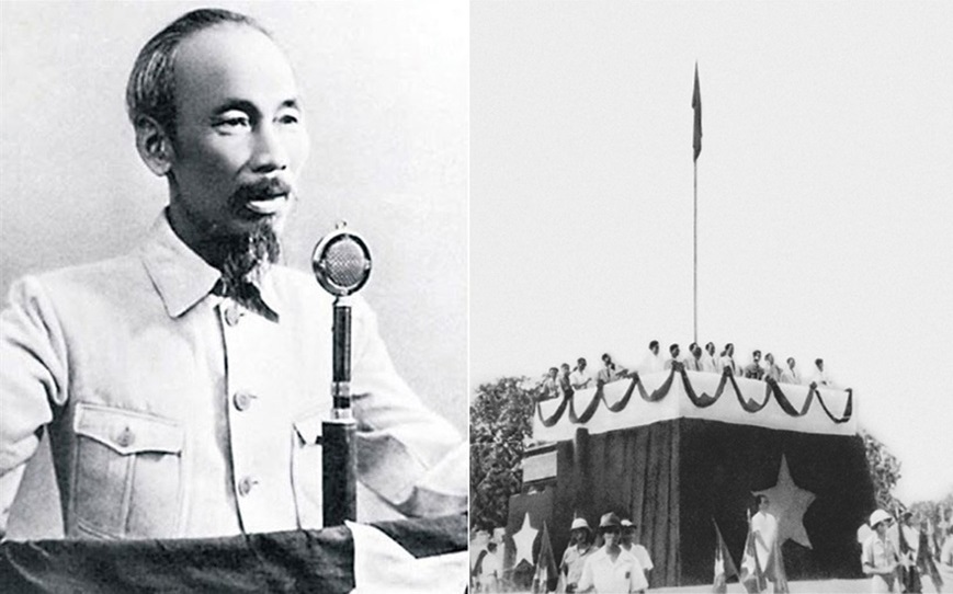 Bộ quần áo Bác Hồ mặc khi đọc bản Tuyên ngôn Độc lập