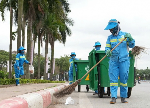 Trang bị đồ bảo hộ lao động gì cho công nhân vệ sinh