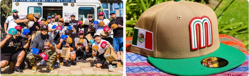 Mẫu mũ lưỡi trai đa màu năng động