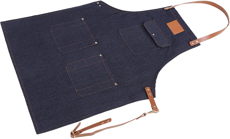 Tạp Dề Barista Denim Bền Bỉ