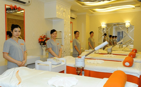 đồng phục nhân viên Saigon Smile Spa