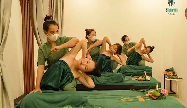 đồng phục nhân viên Shinrin Spa