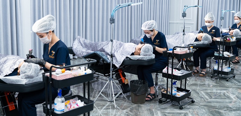 đồng phục nhân viên Viện thẩm mỹ DIVA spa