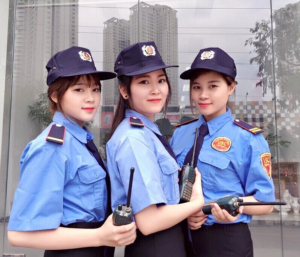 Quần áo nhân viên bảo vệ nữ đẹp