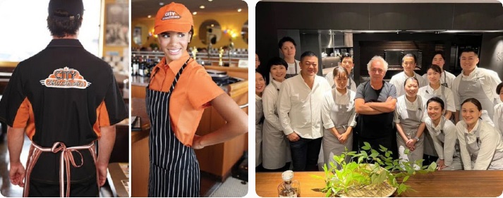 Thiết kế và phong cách của đồng phục nhà hàng