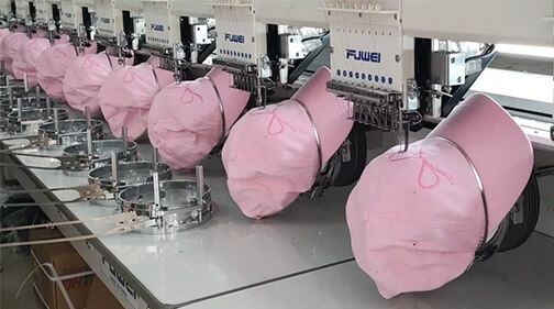 Các bước sản xuất nón kết tại xưởng may như thế nào